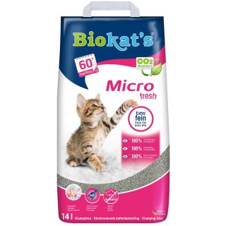 Biokats Micro fresh, 14 L Katzenstreu