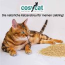 Cosycat 3x20l=60l Katzenstreu fein klumpend